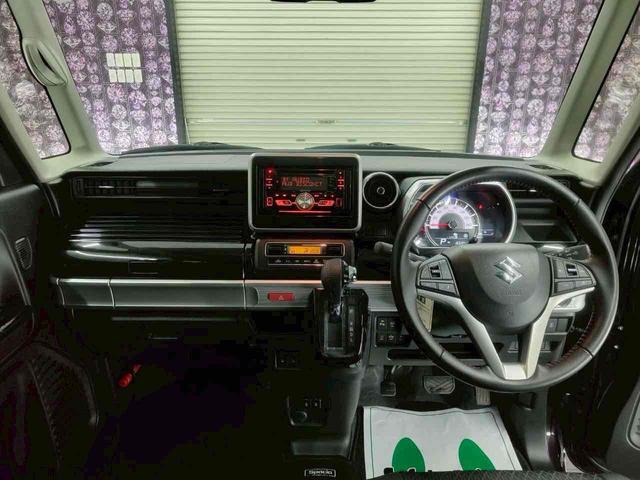 スペーシアカスタム 　両側電動スライドドア　クリアランスソナー　衝突被害軽減システム　オートライト　スマートキー　電動格納ミラー　シートヒーター　ベンチシート　ＣＶＴ　ＥＳＣ　ＣＤ　アルミホイール　Ｂｌｕｅｔｏｏｔｈ（25枚目）