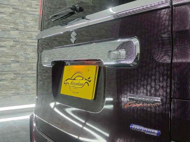 スペーシアカスタム 　両側電動スライドドア　クリアランスソナー　衝突被害軽減システム　オートライト　スマートキー　電動格納ミラー　シートヒーター　ベンチシート　ＣＶＴ　ＥＳＣ　ＣＤ　アルミホイール　Ｂｌｕｅｔｏｏｔｈ（61枚目）