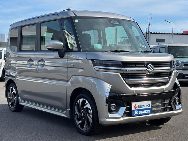 スペーシアカスタム ハイブリッドＸＳターボ　４ＷＤ　☆コネクト対応ナビ☆（3枚目）