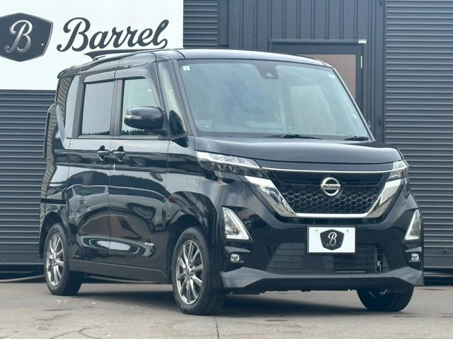 ルークス ハイウェイスター　Ｇターボ　ワンオーナー／パワースライドドア／純正９インチナビ／フルセグＴＶ／アラウンドビューモニター／バックモニター／ステリングスイッチ／エマージェンシーブレーキ／シートヒーター／プッシュスタート／ターボ車（4枚目）