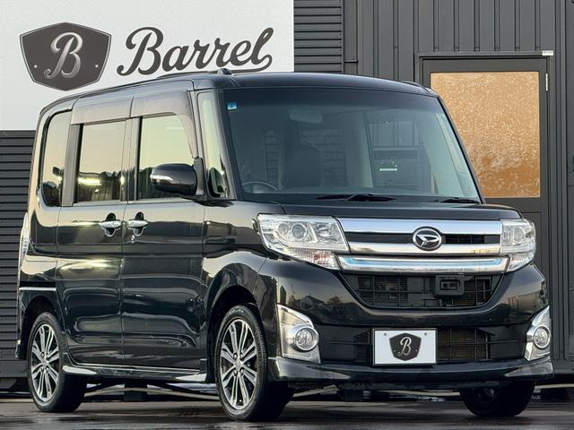 タント カスタムＲＳ　トップエディションＳＡ　衝突軽減ブレーキ・スマートアシスト・両側電動スライドドア・ＬＥＤヘッドライト・社外フルセグナビ・Ｂｌｕｅｔｏｏｔｈ対応・ＥＴＣ車載器・スマートキー・プッシュスタート・ターボ（4枚目）