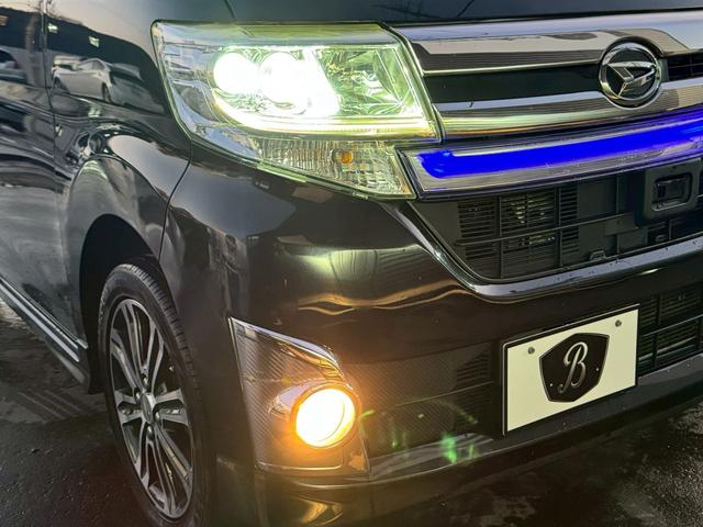 タント カスタムＲＳ　トップエディションＳＡ　衝突軽減ブレーキ・スマートアシスト・両側電動スライドドア・ＬＥＤヘッドライト・社外フルセグナビ・Ｂｌｕｅｔｏｏｔｈ対応・ＥＴＣ車載器・スマートキー・プッシュスタート・ターボ（12枚目）