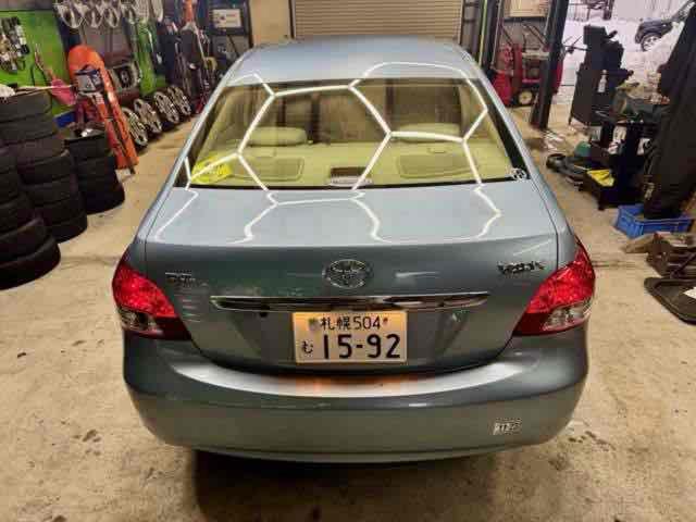 ベルタ Ｘ　北米ヤリス仕様　ハワイ仕様　ＵＳＤＭ　ＨＤＭ　素ガラス　サイドマーカー　ＴＲＤショック　ドライブレコーダー　バックカメラ　ナビＴＶ　ローダウン　夏冬タイヤ（17枚目）