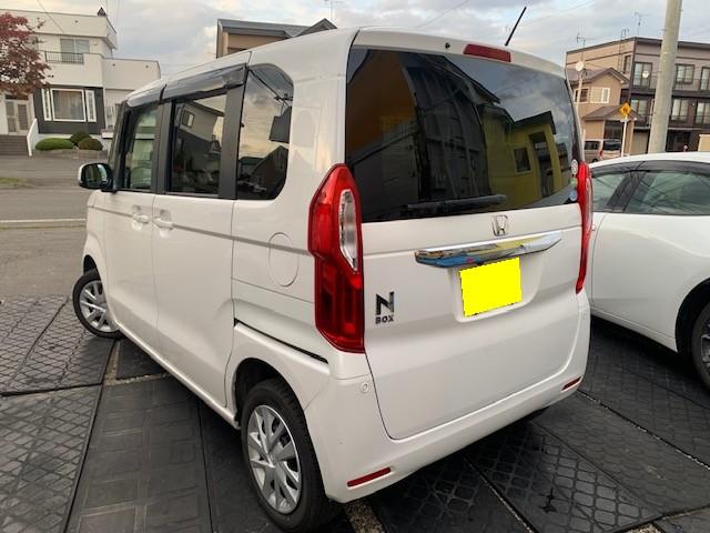 N-BOX G・Lホンダセンシング 車検2年付 ホンダセンシング 4WD 電動スライドドア 純正ナビ TV Bluetooth LED 運転席&助手席シートヒーター オートエアコン(5枚目)
