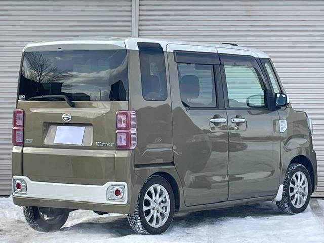 ウェイク Ｘ　ＳＡ　４ＷＤ　ターボ　エンスタ　ナビ　バックカメラ　スタッドレスタイヤ　ＥＴＣ　記録簿（8枚目）