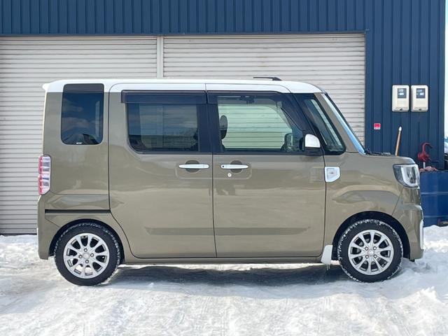 ウェイク Ｘ　ＳＡ　４ＷＤ　ターボ　エンスタ　ナビ　バックカメラ　スタッドレスタイヤ　ＥＴＣ　記録簿（9枚目）