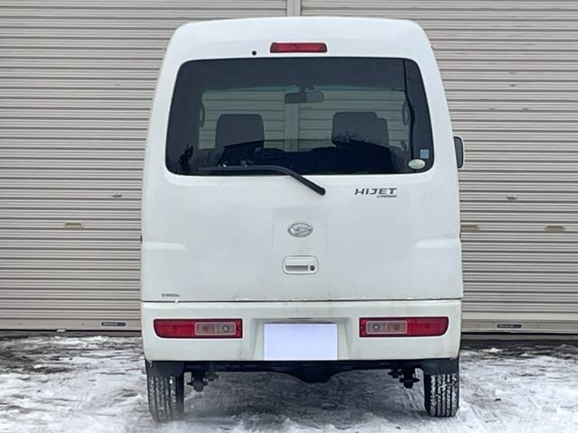 ハイゼットカーゴ クルーズ　４ＷＤ　ＥＴＣ　スタッドレスタイヤ　電動格納ミラー　キーレス　エアコン　パワステ　ＡＢＳ（7枚目）