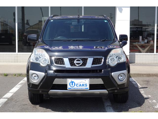 エクストレイル ２０Ｘ　エクストリーマーＸ　関西仕入　後期モデル　切替式４ＷＤ　カブロンシート　全席シートヒーター　ルーフレール　純正アルミホイール　タイミングチェーン　スマートキー　ＥＴＣ　ナビ　バックカメラ（2枚目）