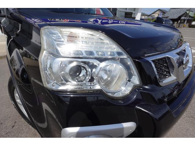 エクストレイル ２０Ｘ　エクストリーマーＸ　関西仕入　後期モデル　切替式４ＷＤ　カブロンシート　全席シートヒーター　ルーフレール　純正アルミホイール　タイミングチェーン　スマートキー　ＥＴＣ　ナビ　バックカメラ（7枚目）