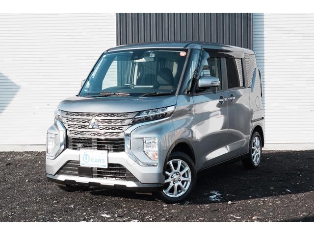 ｅＫクロススペース Ｔ　ユーザー買取　４ＷＤ　ターボ　ワンオーナー　寒冷地仕様　両側スライド片側電動ドア　ナビ　フルセグＴＶ　ＤＶＤ　ＣＤ　ドラレコ　レーンキープアシスト　障害物センサー　アクセル踏み間違い防止装置（2枚目）