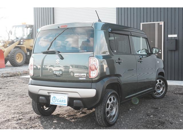 ハスラー Ｇ　４ＷＤ　頸部衝撃緩和ヘッドレスト　アクセル踏み間違い防止装置　衝突被害軽減ブレーキ　盗難防止装置　ヒルディセントコントロール　シートヒーター　スマートキー　オーディオ（10枚目）