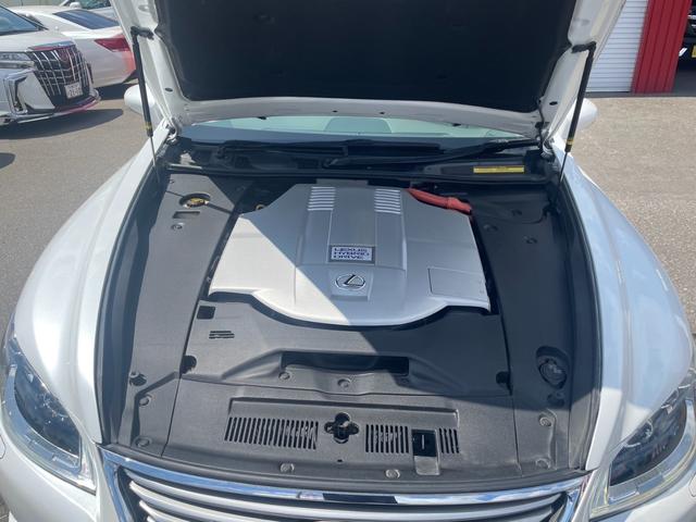 LS LS600h バージョンL モデリスタ/白本革(メローホワイト)/サンルーフ/全画面ナビ/フルセグ付ナビ/Bカメラ/シートヒーター/シートエアコン/エアサス/ステアリングヒーター/パワーシート/クルーズコントロール/寒冷地仕様(57枚目)