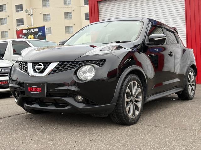 ジューク １６ＧＴ　ＦＯＵＲ　１オーナー／純正フルセグナビ／全方位カメラ／ＥＴＣ／パートタイム４ＷＤ／ターボ／純正アルミホイール／ＭＴモード付シフトレバー／ＡＢＳ／ＡＡＣ／フルフラットシート／オートライト／フォグランプ（2枚目）