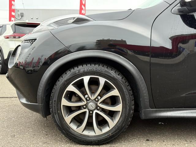 ジューク １６ＧＴ　ＦＯＵＲ　１オーナー／純正フルセグナビ／全方位カメラ／ＥＴＣ／パートタイム４ＷＤ／ターボ／純正アルミホイール／ＭＴモード付シフトレバー／ＡＢＳ／ＡＡＣ／フルフラットシート／オートライト／フォグランプ（3枚目）