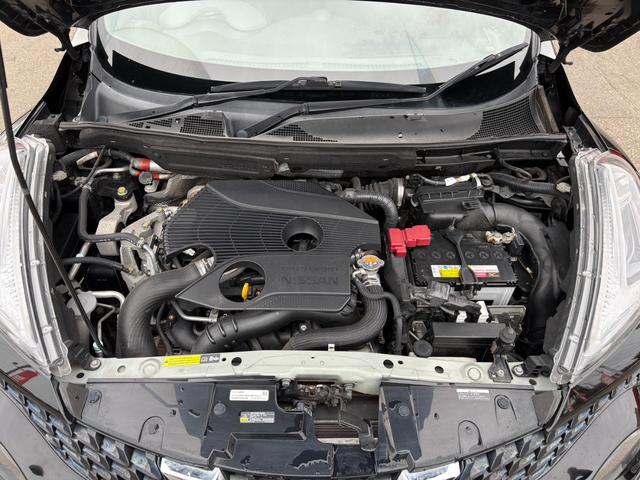 ジューク １６ＧＴ　ＦＯＵＲ　１オーナー／純正フルセグナビ／全方位カメラ／ＥＴＣ／パートタイム４ＷＤ／ターボ／純正アルミホイール／ＭＴモード付シフトレバー／ＡＢＳ／ＡＡＣ／フルフラットシート／オートライト／フォグランプ（33枚目）