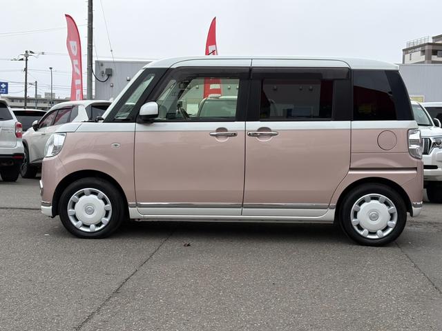 ムーヴキャンバス Xメイクアップ SAIII 寒冷地仕様/4WD/両側パワースライドドア/純正エンジンスターター/フルセグTV付ナビ/ドライブレコーダー/Bluetooth接続/プッシュスタート/フルオートエアコン/オートライト/ETC(4枚目)