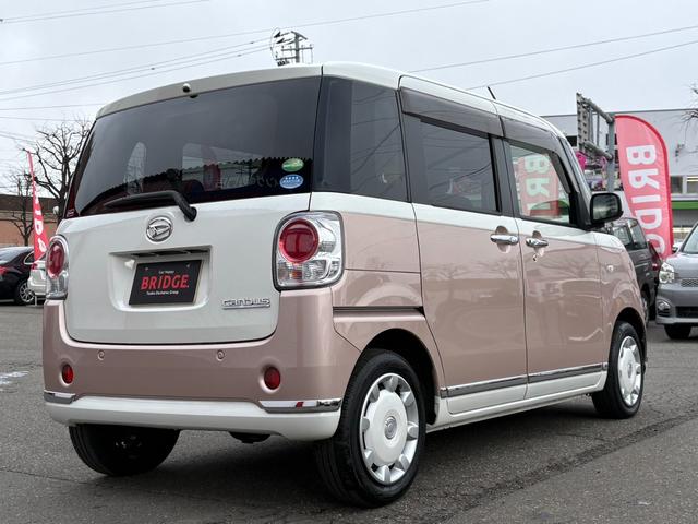 ムーヴキャンバス Xメイクアップ SAIII 寒冷地仕様/4WD/両側パワースライドドア/純正エンジンスターター/フルセグTV付ナビ/ドライブレコーダー/Bluetooth接続/プッシュスタート/フルオートエアコン/オートライト/ETC(8枚目)