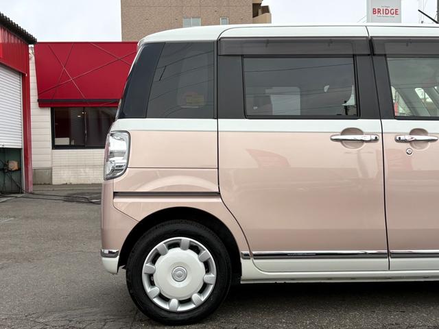 ムーヴキャンバス Xメイクアップ SAIII 寒冷地仕様/4WD/両側パワースライドドア/純正エンジンスターター/フルセグTV付ナビ/ドライブレコーダー/Bluetooth接続/プッシュスタート/フルオートエアコン/オートライト/ETC(9枚目)