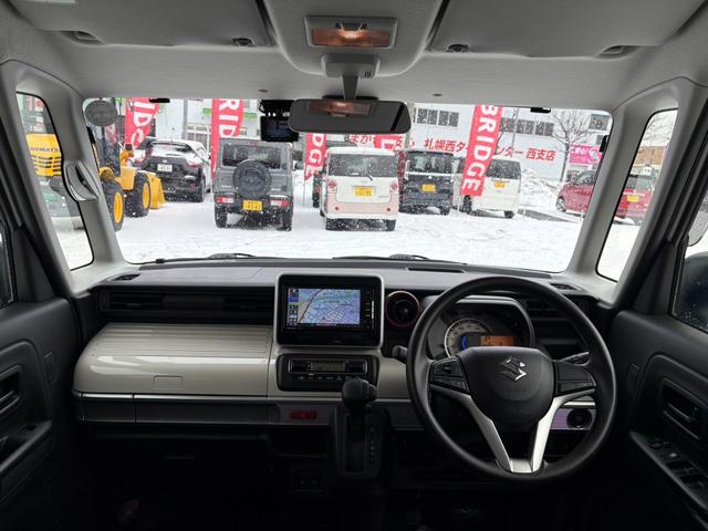 スペーシア ハイブリッドＸ　４ＷＤ／両側パワースライドドア／全方位モニター／フルセグＴＶ付ＳＤナビ／シートヒーター／フルオートエアコン／スマートキー／プッシュスタート／フルフラットシート／スペアキー／取扱説明書（14枚目）