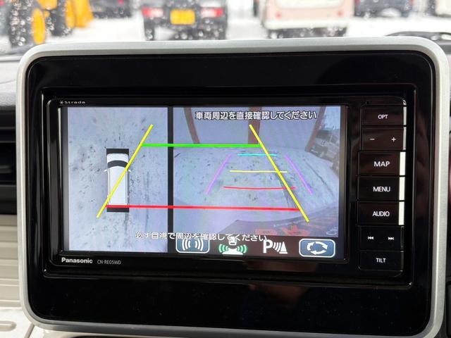 スペーシア ハイブリッドＸ　４ＷＤ／両側パワースライドドア／全方位モニター／フルセグＴＶ付ＳＤナビ／シートヒーター／フルオートエアコン／スマートキー／プッシュスタート／フルフラットシート／スペアキー／取扱説明書（23枚目）