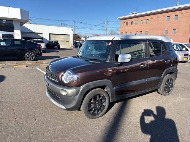 クロスビー ハイブリッドMZ 4WD 禁煙車 純正SDナビ 全周囲カメラ 衝突被害軽減システム コーナーセンサー スマートキー LEDヘッド クルコン オートライト オートエアコン 純正16インチアルミ Bluetooth CD(3枚目)