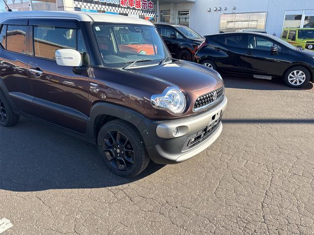 クロスビー ハイブリッドMZ 4WD 禁煙車 純正SDナビ 全周囲カメラ 衝突被害軽減システム コーナーセンサー スマートキー LEDヘッド クルコン オートライト オートエアコン 純正16インチアルミ Bluetooth CD(9枚目)