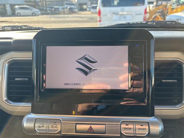 クロスビー ハイブリッドMZ 4WD 禁煙車 純正SDナビ 全周囲カメラ 衝突被害軽減システム コーナーセンサー スマートキー LEDヘッド クルコン オートライト オートエアコン 純正16インチアルミ Bluetooth CD(10枚目)