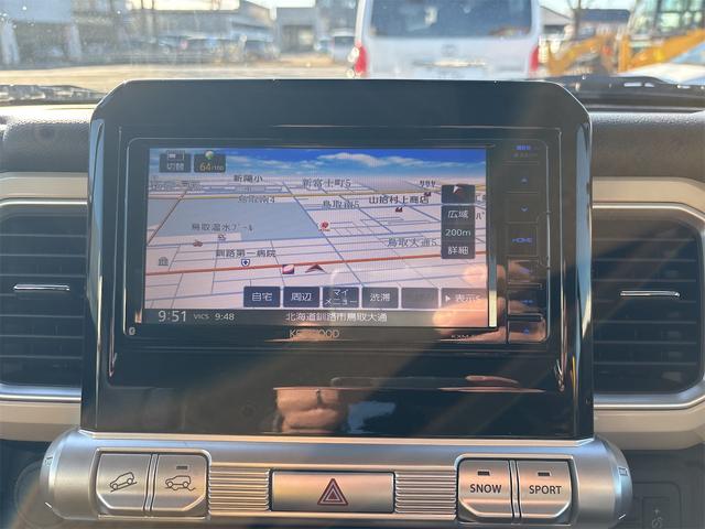 クロスビー ハイブリッドMZ 4WD 禁煙車 純正SDナビ 全周囲カメラ 衝突被害軽減システム コーナーセンサー スマートキー LEDヘッド クルコン オートライト オートエアコン 純正16インチアルミ Bluetooth CD(11枚目)