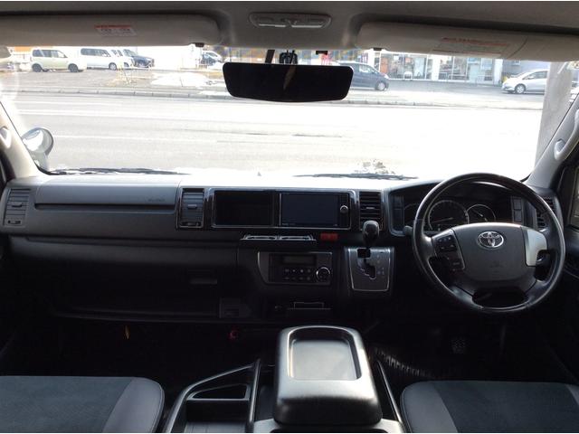 ハイエースバン スーパーＧＬ　ダークプライム　ワイド　４ＷＤ　寒冷地　両側パワスラ　リアヒーター＆クーラー　プッシュスタート　スマートキー　ハーフレザーシート　ベッドキッド　メモリナビ　フルセグＴＶ　フリップダウンモニター　バックカメラ　ＥＴＣ（15枚目）