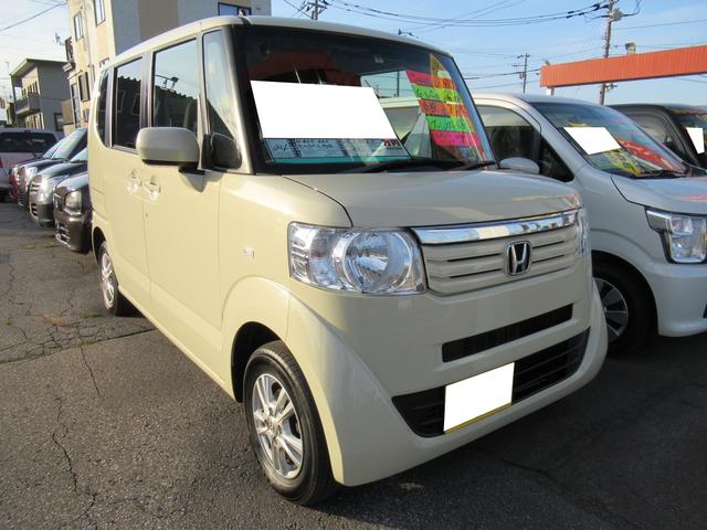 G・Lパッケージ 4WD ABS ETC 社外メモリーナビ プッシュスタート キーフリー 左側パワースライドドア ワンオーナー 社外エンジンスターター スタッドレスタイヤ積込(3枚目)