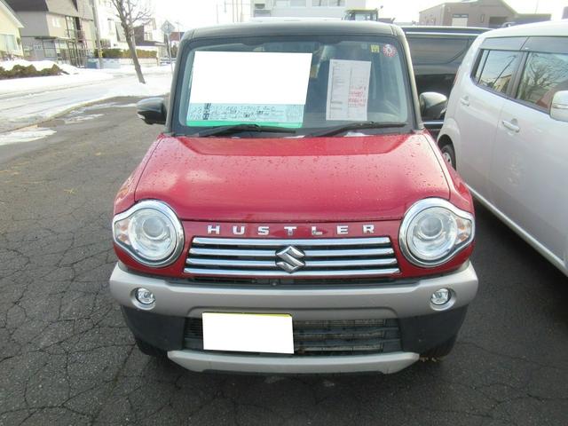ハスラー ＪスタイルＩＩ　４ＷＤ　ＡＢＳ　プッシュスタート　キーフリー　ナビ　全方位モニター　シートヒーター　ステアリングスイッチ　ＥＴＣ　アイドリングストップ　ＥＳＣ（2枚目）
