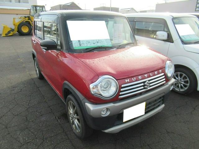 ハスラー ＪスタイルＩＩ　４ＷＤ　ＡＢＳ　プッシュスタート　キーフリー　ナビ　全方位モニター　シートヒーター　ステアリングスイッチ　ＥＴＣ　アイドリングストップ　ＥＳＣ（3枚目）