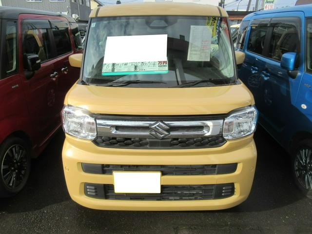 スペーシア ハイブリッドＸ　４ＷＤ　ＡＢＳ　プッシュスタート　キーフリー　シートヒーター　アイドリングストップ　ＥＳＣ　ステアリングスイッチ　両側パワースライドドア（2枚目）