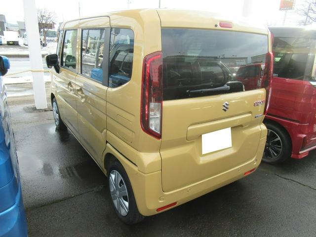 スペーシア ハイブリッドＸ　４ＷＤ　ＡＢＳ　プッシュスタート　キーフリー　シートヒーター　アイドリングストップ　ＥＳＣ　ステアリングスイッチ　両側パワースライドドア（5枚目）