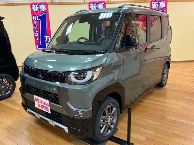 Ｇ　４ＷＤ　届出済未使用車　パワースライドドア　ＬＥＤヘッドライト　リヤビューモニター付きルームミラー　バックカメラ　プッシュスタート　オートライト　ステアリングリモコン　アイドリングストップ(6枚目)