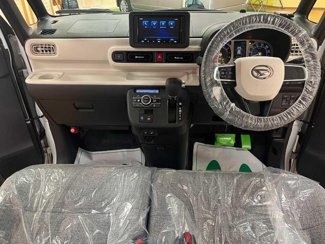 ムーヴキャンバス ストライプスＧ　４ＷＤ　ＥＴＣ　社外ナビゲーション　両側電動スライドドア　スマートアシスト　ＬＥＤヘッドライト　ＬＥＤフォグランプ　アイドリングストップ　バックカメラ　シートヒーター　プッシュスタート（29枚目）