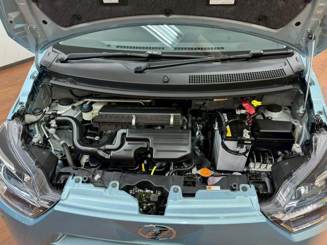 ミライース Ｘ　リミテッドＳＡＩＩＩ　４ＷＤ　ＬＥＤヘッドライト　バックカメラ　キーレス　アイドリングストップ　スマートアシスト　スカイブルーメタリック　１４インチ純正ホイールカバー（65枚目）