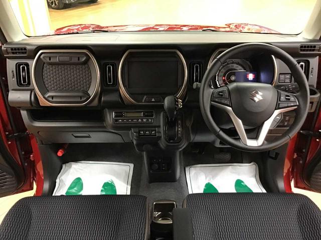 ハスラー ＪスタイルＩＩ　４ＷＤ　純正ＬＥＤヘッドライト　フォグライト　プッシュスタート　シートヒーター　スズキセーフティサポート　フェニックスレッドパール　ソフトベージュ２トーン（36枚目）