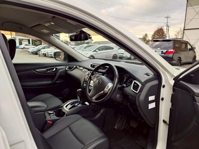 エクストレイル ２０Ｘ　ハイブリッド　エマージェンシーブレーキＰ　４ＷＤ　ＳＤナビ　アラウンドビューモニター　フルセグ　スマートキー　ＬＥＤライト　衝突軽減ブレーキ　シートヒーター　Ｂｌｕｅｔｏｏｔｈ　ＵＳＢ　社外１７インチアルミ　ＥＴＣ　純正アルミ（冬タイヤ）積込（35枚目）