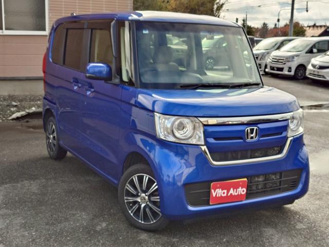 N-BOX G・L 4WD メモリーナビ フルセグTV リアカメラ スマートキー LEDヘッドライト 片側パワスラ 前ドラレコ シートヒーター Bluetooth 社外14インチアルミ ETC(2枚目)