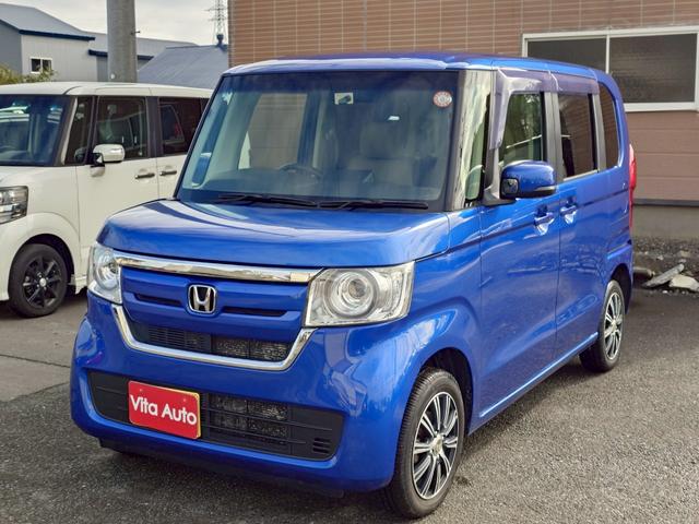 N-BOX G・L 4WD メモリーナビ フルセグTV リアカメラ スマートキー LEDヘッドライト 片側パワスラ 前ドラレコ シートヒーター Bluetooth 社外14インチアルミ ETC(6枚目)