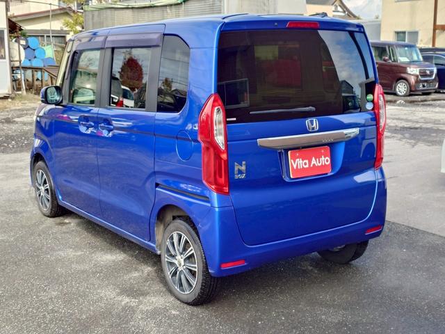 N-BOX G・L 4WD メモリーナビ フルセグTV リアカメラ スマートキー LEDヘッドライト 片側パワスラ 前ドラレコ シートヒーター Bluetooth 社外14インチアルミ ETC(10枚目)