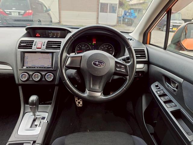 ＸＶ ２．０ｉ－Ｌ　アイサイト　４ＷＤ　メモリーナビ　フルセグＴＶ　リアカメラ　スマートキー　ＨＩＤヘッドライト　衝突軽減ブレーキ　前後ドラレコ　Ｂｌｕｅｔｏｏｔｈ　クルコン　純正１７インチアルミ　ＥＴＣ（22枚目）