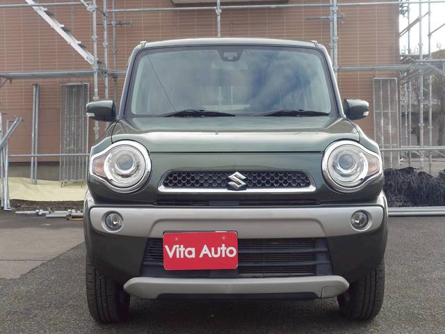 ハスラー Xターボ 4WD メモリーナビ ワンセグTV リアカメラ スマートキー HIDヘッドライト 衝突軽減ブレーキ シートヒーター Bluetooth 純正15インチアルミ ETC(3枚目)