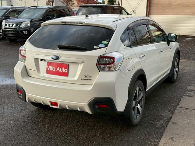 ＸＶハイブリッド ２．０ｉ－Ｌ　アイサイト　４ＷＤ　メモリーナビ　フルセグＴＶ　スマートキー　ＨＩＤヘッドライト　衝突軽減ブレーキ　Ｂｌｕｅｔｏｏｔｈ　クルコン　純正１７インチアルミ　ＥＴＣ（14枚目）