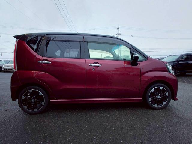 ムーヴ カスタム RS ハイパーSA 4WD SDナビ フルセグTV スマートキー LEDヘッドライト 衝突軽減ブレーキ Bluetooth 純正15インチアルミ ETC(8枚目)