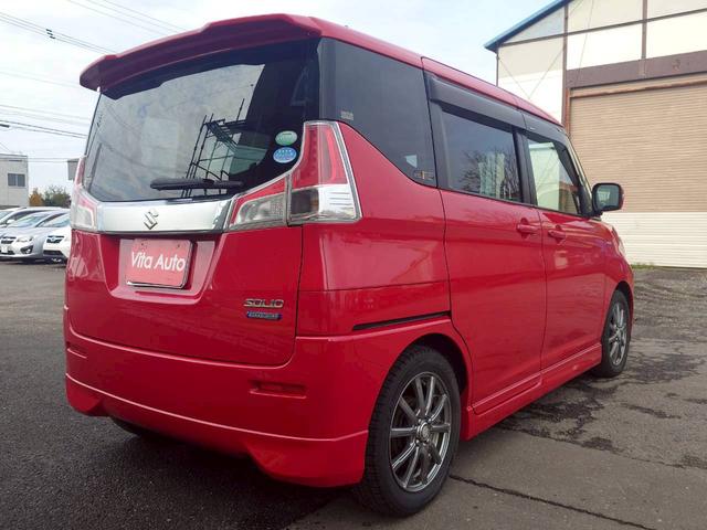 ソリオ ハイブリッドMZ 4WD メモリーナビ フルセグTV スマートキー LEDヘッドライト 両側パワスラ シートヒーター Bluetooth 社外15インチアルミ ETC(13枚目)