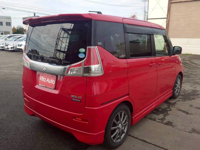 ソリオ ハイブリッドMZ 4WD メモリーナビ フルセグTV スマートキー LEDヘッドライト 両側パワスラ シートヒーター Bluetooth 社外15インチアルミ ETC(14枚目)