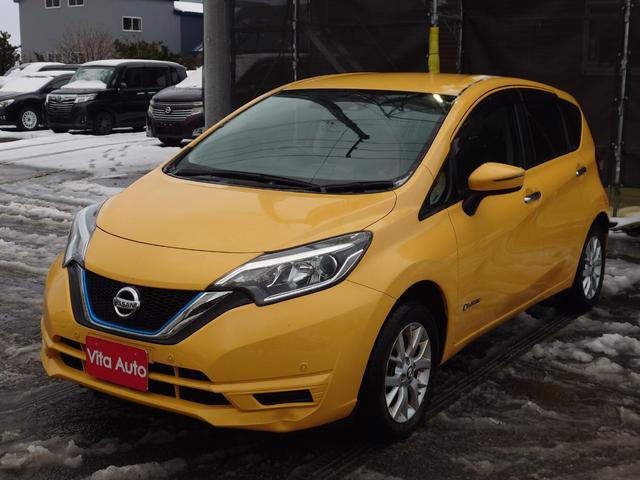 ノート ｅ－パワー　Ｘ　ＦＯＵＲ　４ＷＤ　スマートキー　衝突軽減ブレーキ　純正１５インチアルミ　ＥＴＣ（6枚目）