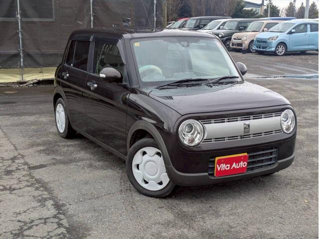 アルトラパン X 4WD メモリーナビ フルセグTV 全方位カメラ スマートキー HIDヘッドライト 衝突軽減ブレーキ シートヒーター Bluetooth 純正14インチアルミ(2枚目)